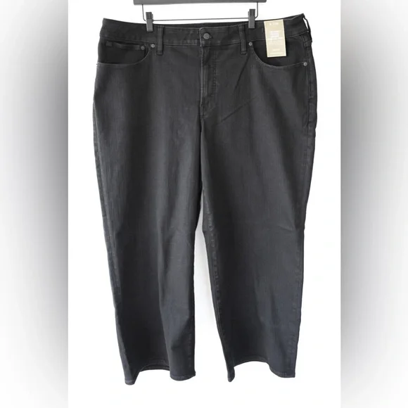 Madewell "Curvy Perfect Vintage Wide Leg" Jeans - Picture 4 of 9